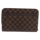 LOUIS VUITTON Damier Ebene Saint Louis Clutch Bag N51993 LV Auth 184411-13