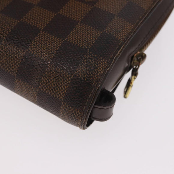 LOUIS VUITTON Damier Ebene Saint Louis Clutch Bag N51993 LV Auth 184411
