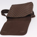 LOUIS VUITTON Damier Ebene Brooklyn MM Shoulder Bag N51211 LV Auth 184412-10