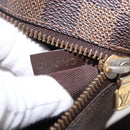 LOUIS VUITTON Damier Ebene Brooklyn MM Shoulder Bag N51211 LV Auth 184412-12