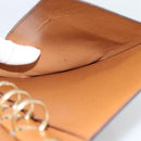 BVLGARI Agenda-omslag Leer Bruin Goud Authentiek 184414-11