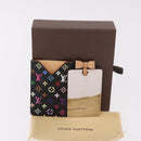LOUIS VUITTON Monogram Multicolor Etui Spiegel Zwart M92651 LV Auth 184415V-12