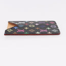 LOUIS VUITTON Monogram Multicolor Etui Spiegel Zwart M92651 LV Auth 184415V-4