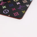 LOUIS VUITTON Monogram Multicolor Etui Spiegel Zwart M92651 LV Auth 184415V-14