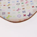 LOUIS VUITTON Monogram Multicolor Pochette GM Pouch White M60027 LV Auth 184418A-16