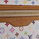 LOUIS VUITTON Monogram Multicolor Pochette GM Pouch White M60027 LV Auth 184418A-9