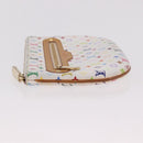 LOUIS VUITTON Monogram Multicolor Pochette GM Pouch White M60027 LV Auth 184418A-4