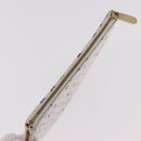 LOUIS VUITTON Monogram Multicolor Pochette GM Pouch White M60027 LV Auth 184418A-5