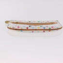 LOUIS VUITTON Monogram Multicolor Pochette GM Pouch White M60027 LV Auth 184418A-6