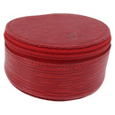 LOUIS VUITTON Epi Ecrin bijou 8 Jewelry Box Red M48227 LV Auth 184419V-1