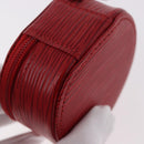 LOUIS VUITTON Epi Ecrin bijou 8 Jewelry Box Red M48227 LV Auth 184419V-15