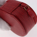 LOUIS VUITTON Epi Ecrin bijou 8 Jewelry Box Red M48227 LV Auth 184419V-16