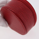 LOUIS VUITTON Epi Ecrin bijou 8 Jewelry Box Red M48227 LV Auth 184419V-14