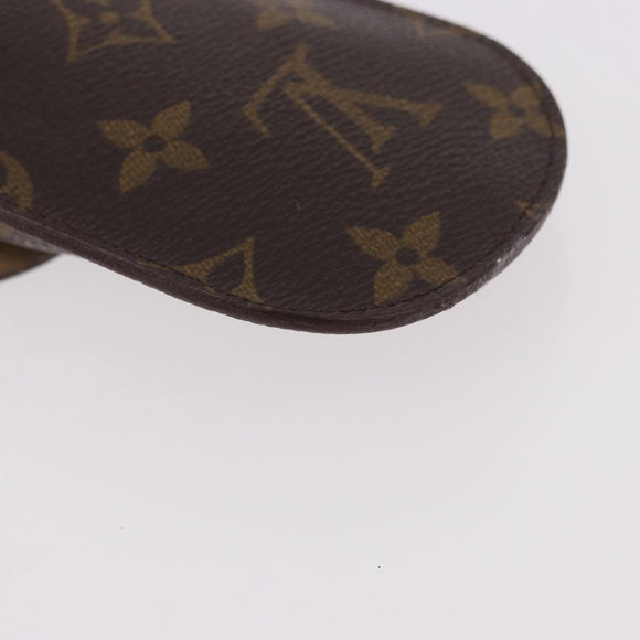 LOUIS VUITTON Monogram Etui Lunette Rabat Glasses Case M62970 LV Auth 184420