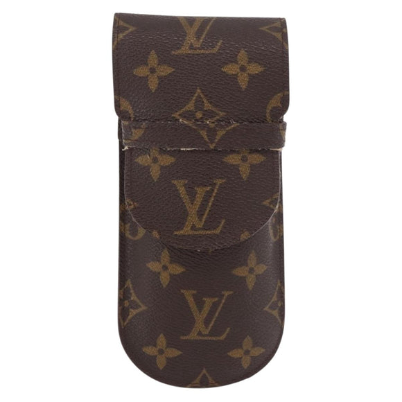 LOUIS VUITTON Monogram Etui Lunette Rabat Glasses Case M62970 LV Auth 184420