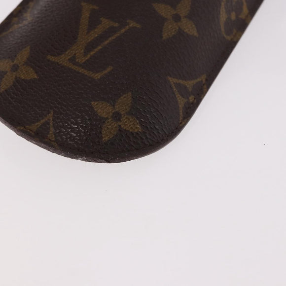 LOUIS VUITTON Monogram Etui Lunette Rabat Glasses Case M62970 LV Auth 184420