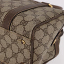 GUCCI GG Supreme Hand Bag PVC Beige Gold 000 58 0093 Auth 184431-14