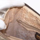 GUCCI GG Supreme Hand Bag PVC Beige Gold 000 58 0093 Auth 184431-25