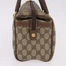 GUCCI GG Supreme Hand Bag PVC Beige Gold 000 58 0093 Auth 184431-3