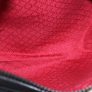 GUCCI GG Canvas Web Sherry Line Hand Bag Black Red Green 010 378 Auth 184441-11