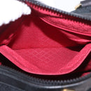 GUCCI GG Canvas Web Sherry Line Hand Bag Black Red Green 010 378 Auth 184441-22