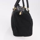 GUCCI GG Canvas Web Sherry Line Hand Bag Black Red Green 010 378 Auth 184441-4