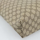 GUCCI GG Supreme Web Sherry Line Tote Bag PVC Beige Red 40 02 003 Auth 184449-16