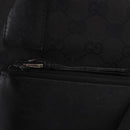 GUCCI GG Canvas Hand Bag Black Silver 28893 Auth 184450-14