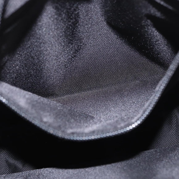 GUCCI GG Canvas Hand Bag Black Silver 28893 Auth 184450