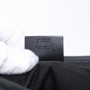 GUCCI GG Canvas Hand Bag Black Silver 28893 Auth 184450-24