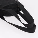 GUCCI GG Canvas Hand Bag Black Silver 28893 Auth 184450-7
