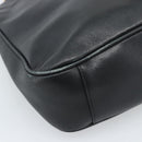 GUCCI Bamboo Handtasche Leder 2-Wege Schwarz Gold 001 1638 2615 Auth 184452-13