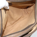 GUCCI GG Supreme Web Sherry Line Bag PVC Beige Gold 904 02 049 Auth 184454-16