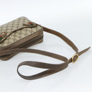 GUCCI GG Supreme Web Sherry Line Bag PVC Beige Gold 904 02 049 Auth 184454-7