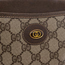GUCCI GG Supreme Shoulder Bag PVC Beige Gold 904 02 020 Auth 184463-18