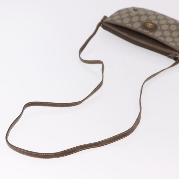 GUCCI GG Supreme Shoulder Bag PVC Beige Gold 904 02 020 Auth 184463