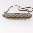GUCCI GG Supreme Shoulder Bag PVC Beige Gold 904 02 020 Auth 184463-5