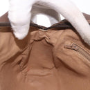 GUCCI GG Supreme Web Sherry Line Schoudertas PVC Beige Rood Auth 184470-20
