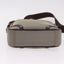 BURBERRY Nova Check Shoulder Bag Canvas Beige Silver Auth 184474A-5