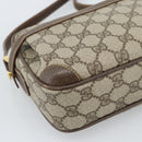 GUCCI GG Supreme Shoulder Bag PVC Beige Gold 007 084 0092 Auth 184480-15