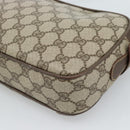 GUCCI GG Supreme Shoulder Bag PVC Beige Gold 007 084 0092 Auth 184480-16