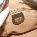 GUCCI GG Supreme Shoulder Bag PVC Beige Gold 007 084 0092 Auth 184480-18