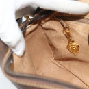 GUCCI GG Supreme Shoulder Bag PVC Beige Gold 007 084 0092 Auth 184480-20