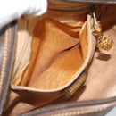 GUCCI GG Supreme Shoulder Bag PVC Beige Gold 007 084 0092 Auth 184480-11