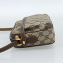 GUCCI GG Supreme Shoulder Bag PVC Beige Gold 007 084 0092 Auth 184480-3