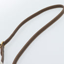 GUCCI GG Supreme Shoulder Bag PVC Beige Gold 007 084 0092 Auth 184480-8