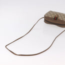 GUCCI GG Supreme Web Sherry Line Bag PVC Beige Gold 89 02 066 Auth 184482-7