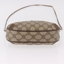 GUCCI GG Supreme Web Sherry Line Bag PVC Beige Gold 89 02 066 Auth 184482-9