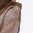 GUCCI Shoulder Bag Leather Gold Brown 72 02 104 Auth 184483-19