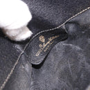 GUCCI GG Supreme Web Sherry Line Tas PVC Zwart Rood 116 02 076 Auth 184484-15